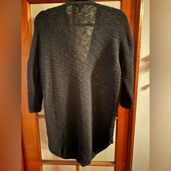 Express Women’s Black Knit Half Zip Sweater - Picture 4 of 8